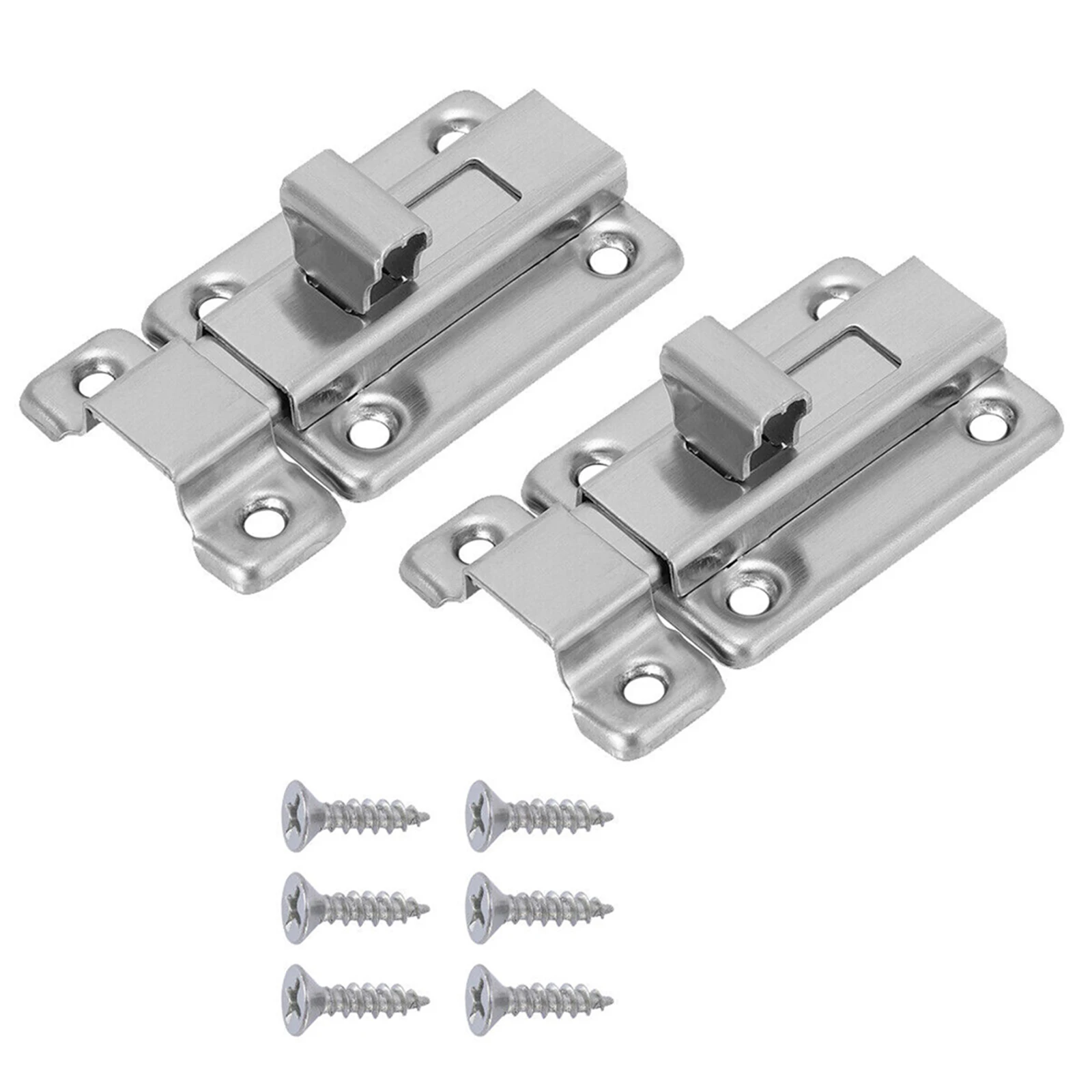 Bullone Della Porta In Acciaio Inox Porta Scorrevole Di Sicurezza Chiavistello Serratura Chiavistello Porta A Prova Di Ruggine Per Porta Recinto Anima