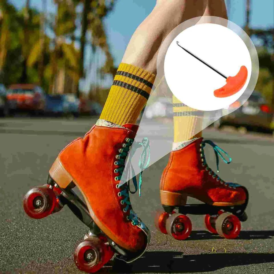 4-Pack Ice Skate Lace Tighteners | Tool For Skates, Roller Blades & Sports Shoes