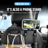 Car Seat Back Hook Phone Holder Auto Headrest Storage Double Holder For Alfa Romeo 147 156 Giulietta Giulia Mito Stelvio Brera 3