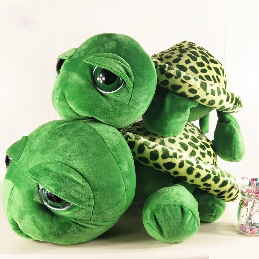 Simulated Big Eyed Turtle Tortoise Stuffed Plush Toy Birthday Gift