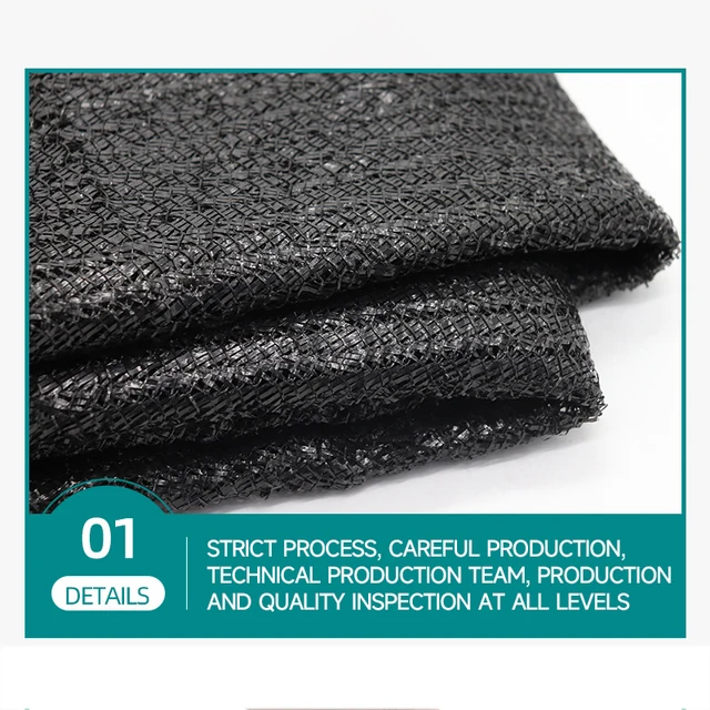 Árnyékhálózat Kerti Árnyékos Ruhával, A Kültéri Virágokhoz Fekvő Növények Fedezete Uv -Ellenálló Árnyék Sun Black Net Pr Eladás - Image 6