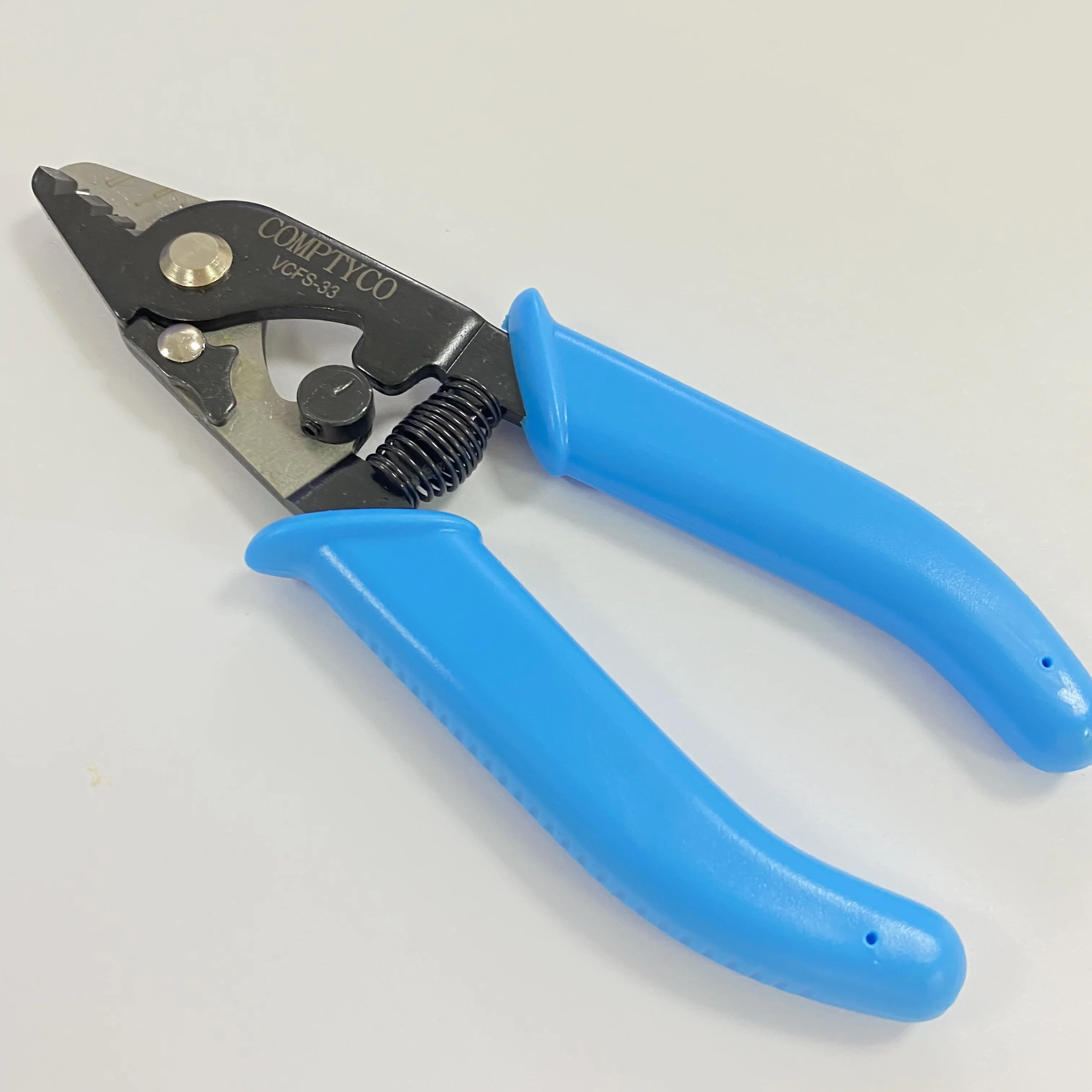 COMPTYCO VCFS-33 Three-port Fiber Optical Stripper Pliers Wire Strippers for FTTH Tools Optic Stripping Plier Tool