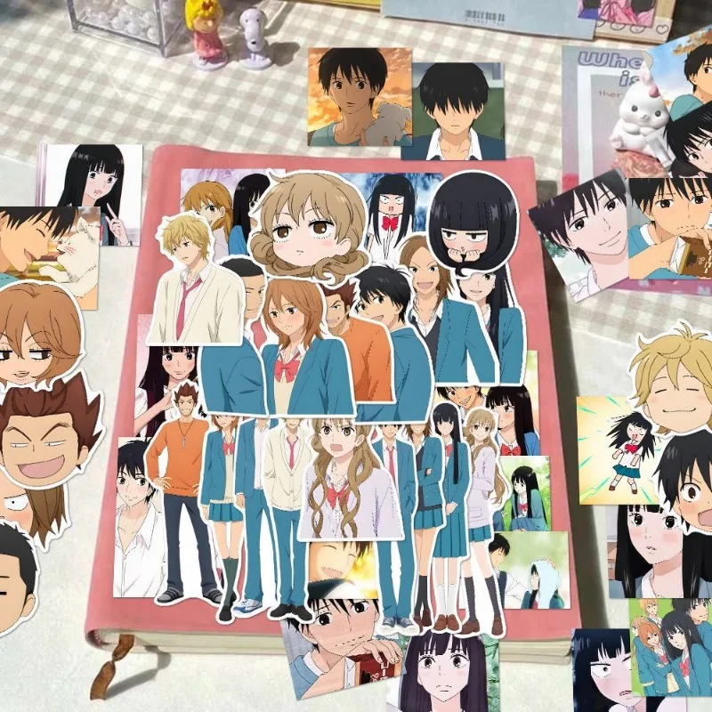 Kuronuma Sawako Kazehaya Shouta Anime naklejki Kimi Ni Todoke Cartoon naklejki DIY dziennika Cute materiały piśmienne dla uczniów