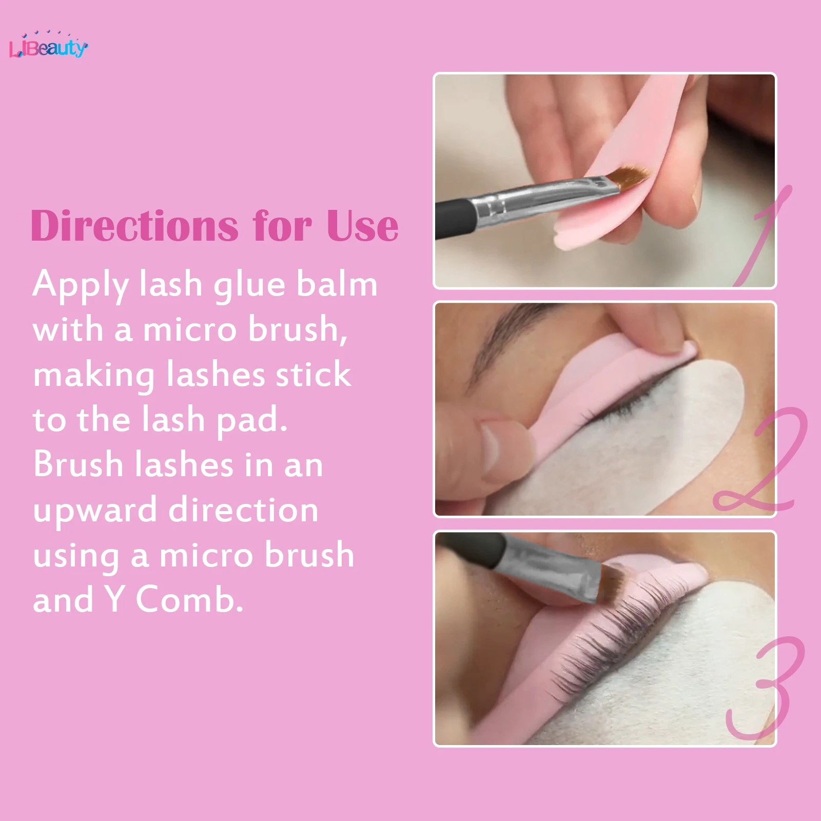 Libeauty 10g Lami Lash Lift Glue Balm Super Stickey Eyelash Lifting Glue Lash Lifting Adhesive Eyelash Lamination Glue Make Tool 5