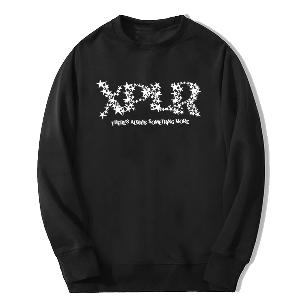 

XPLR Glow In The Dark Stars Sam and Colby Merch 2023 New Crewneck Long Sleeve Streetwear Women Men Sweatshirt Couple Clothes