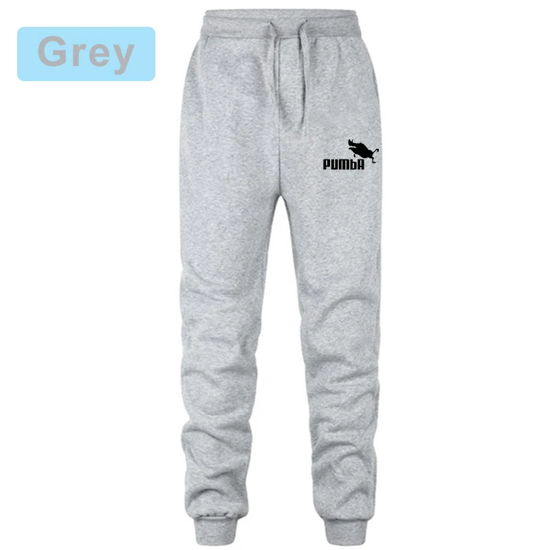 Pumba Print Men's Jogging Trousers New Autumn Winter Gyms Men Joggers Sweatpants Sporting Clothing Male Sports Pants Sportswear business pants mens