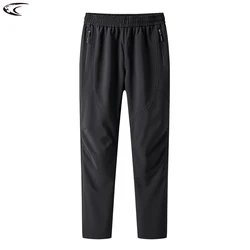 LNGXO Men Winter Hiking Pants Waterproof Windproof Fleece Pants Camping Climbing Trekking Ski Outdoor Sports Softshell Trousers