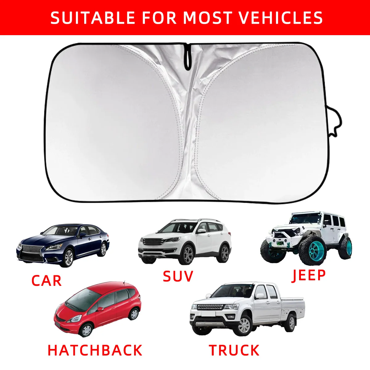 1pc Car Thermal Insulation Sunshade General Motors Windshield Sunshade Car Windshield Foldable Interior Accessories car sunshade windshield sunshade windshield sun shade