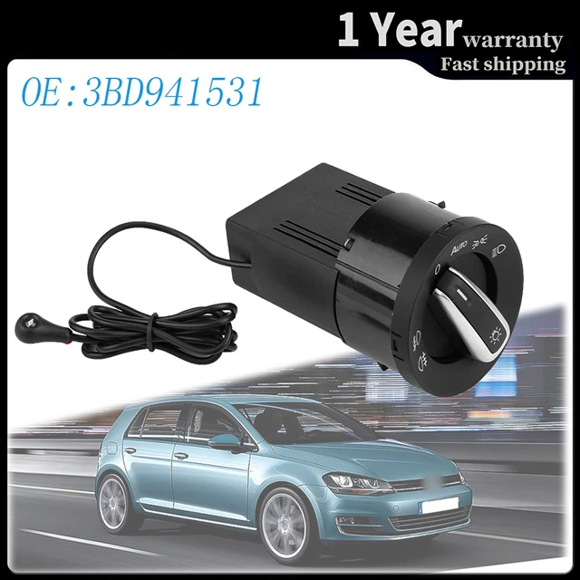 Auto Scheinwerferschalter Lichtsensor mit Licht Für VW Golf MK4 Jetta  Passat B5