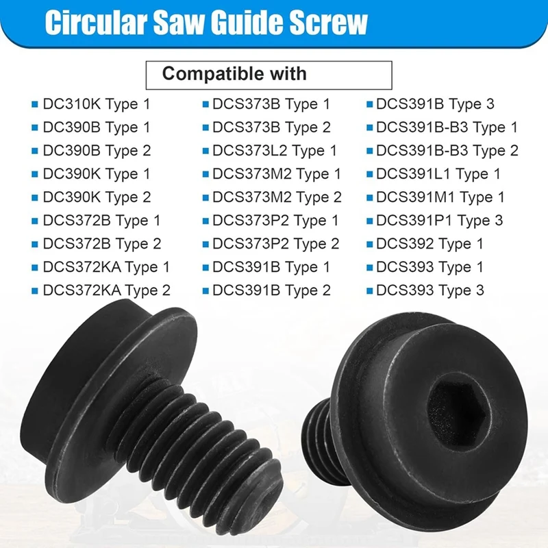 BAAG-648697-00 648697-00-2 Blade Bolt, Circular Saw Replacement For Dewalt-Blade Bolt DC390K DC310K DC390B