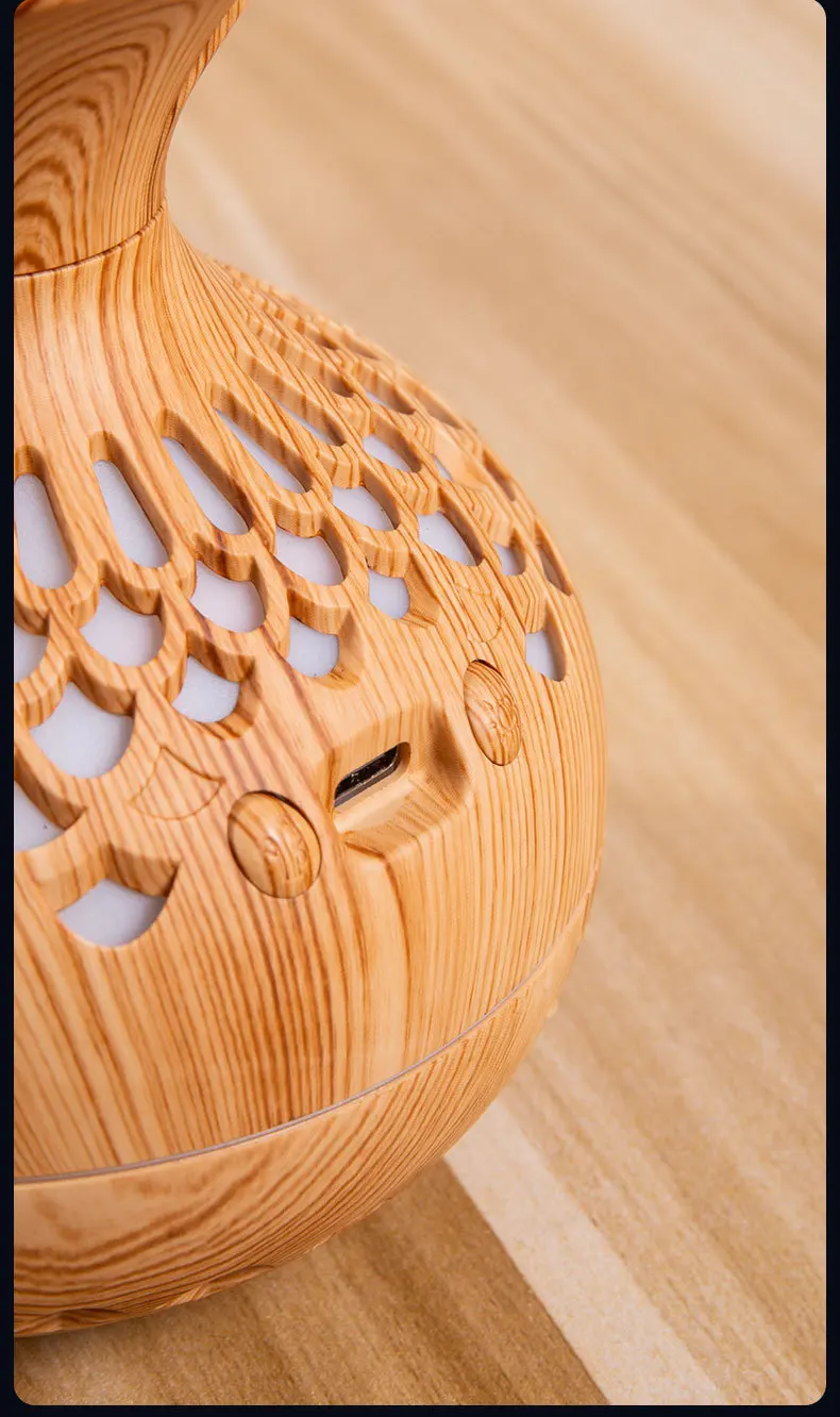 Wood Grain Ultrasonic Diffuser 6