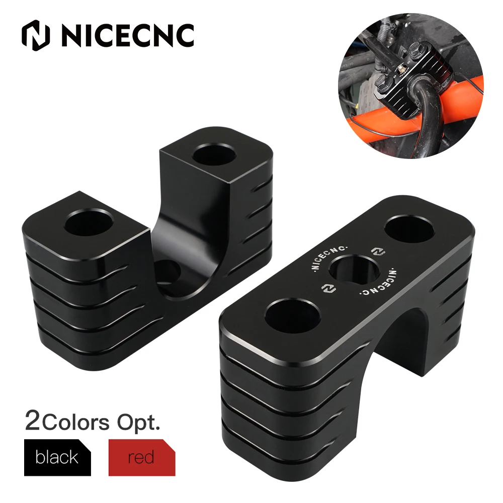 NICECNC UTV utv sway bar clamp For CAN AM Maverick X3 Max R 4x4 XDS XMR XRC XRS Turbo DPS-Rear Sway Bar Clamp Mount Bracket