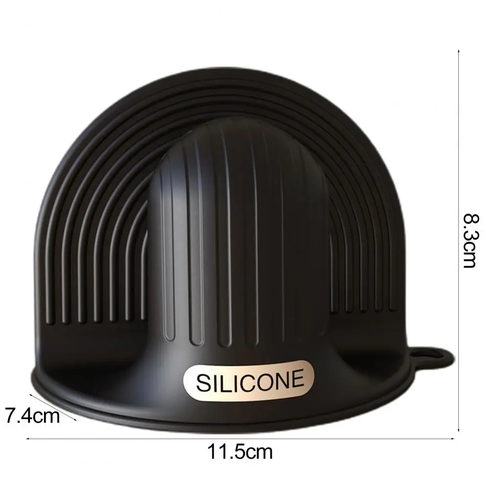 Heat Resistant Gloves High-temperature Resistant Anti-scalding Gloves Kitchen Baking Silicone Anti-hot Grip Oven Safety