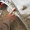 100% Wool Carpet Turkish Hand Woven Rug Bedroom Bathroom Modern Luxury Style Living Room Carpet High-end Natural Rugs No Glue 4