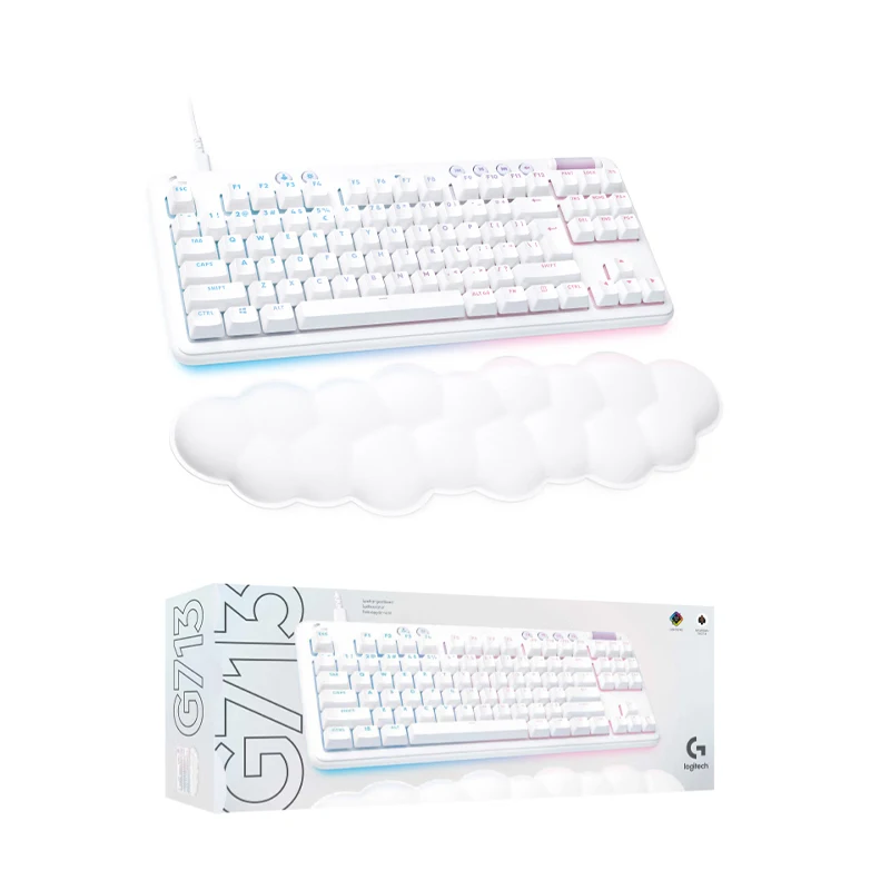 World Premiere Logitech Aurora G713 Wired Gaming Keyboard USB RGB