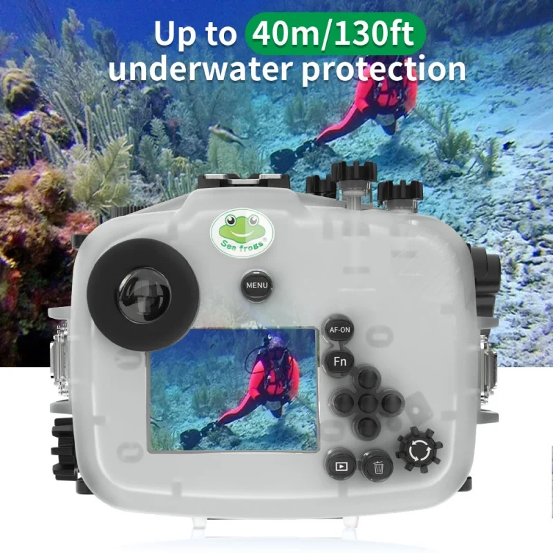 Seafrogs-다이빙 케이스 A7C 용 방수 카메라 하우징, 90mm 28-70mm 16-50mm 10-18mm 28-60mm