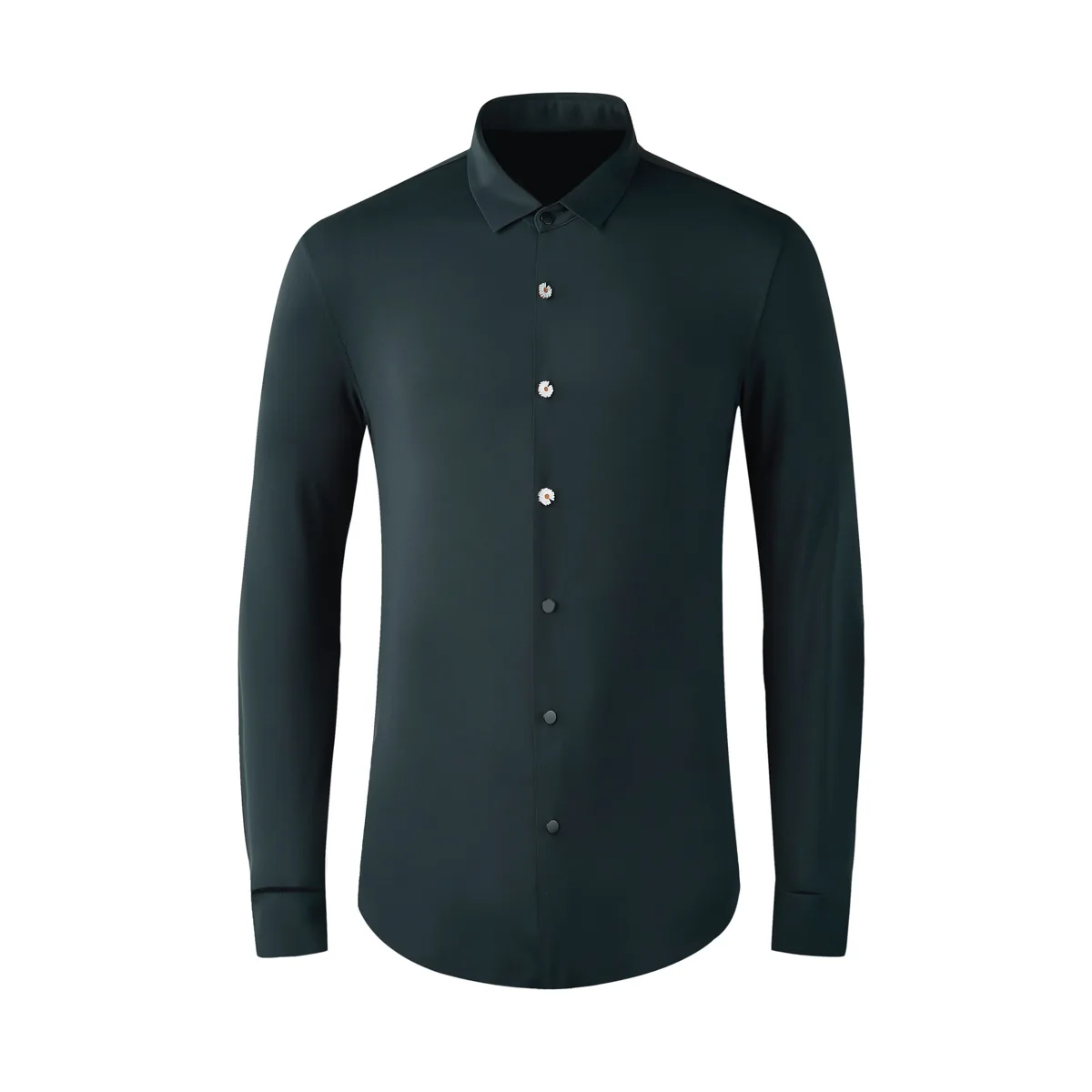 

High Quality Luxury Jewelry Men'S Fully Taped Seam Shirt Long Sleeve Classic Men Formal Dress Shirt Clothing Men'S Shirtsgood