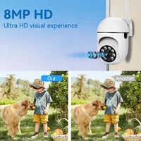 Caméras de Surveillance vidéo Wifi 2.4G 8MP, moniteur de Protection de sécurité intérieure IP, Zoom 5.0X, alarme de piste sans fil pour la maison, o-kam pro 2