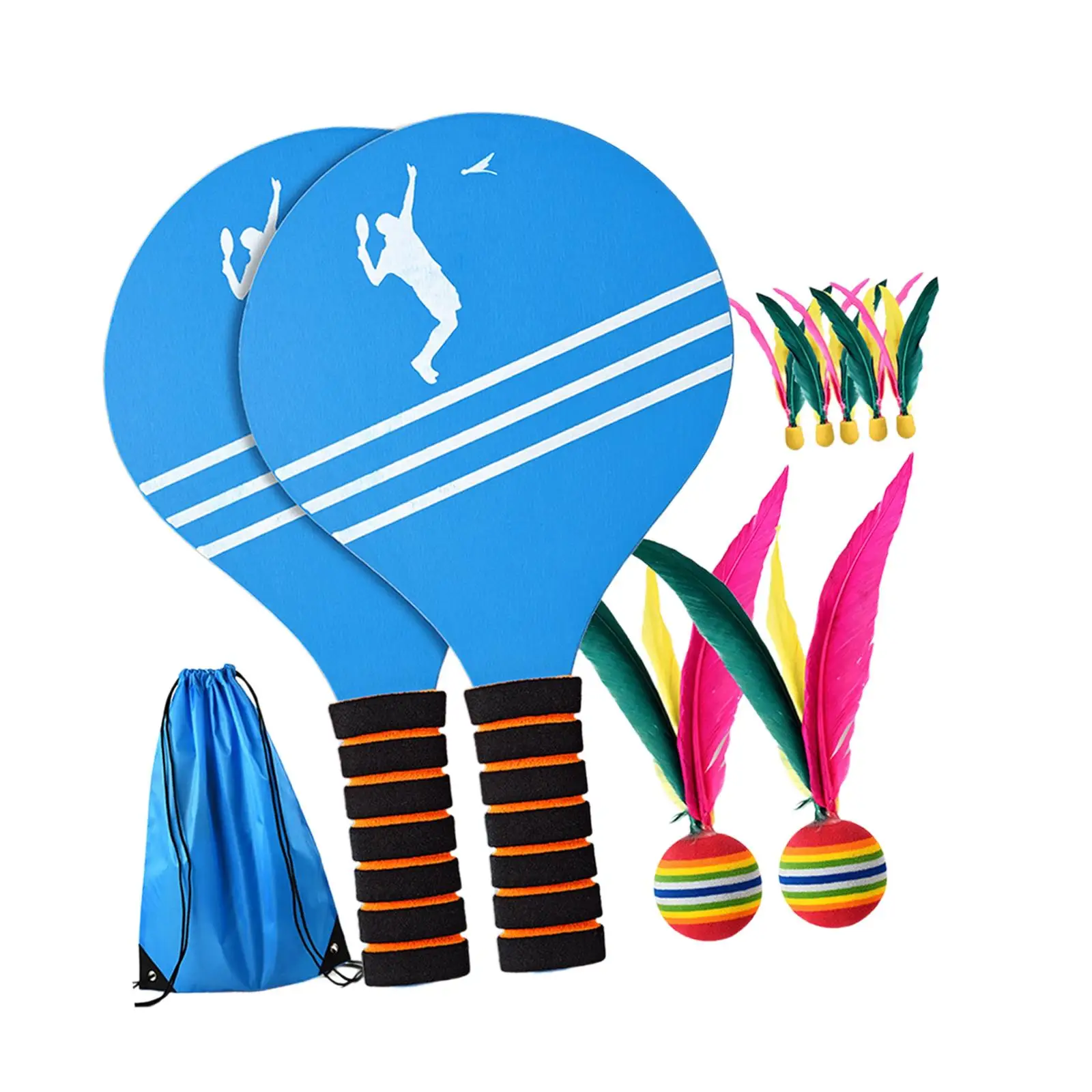 Badminton Set Practical Badminton Shuttlecock Set for Friends