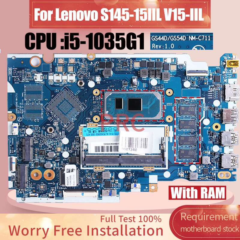 

Материнская плата для ноутбука Lenovo S145-15IIL 5B20S43830