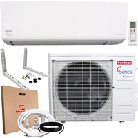 Goodman 18,000 BTU 18 SEER2 Ductless Mini Split Inverter Heat Pump System with 15-ft Installation Kit and Wall Mounting Bracket 1