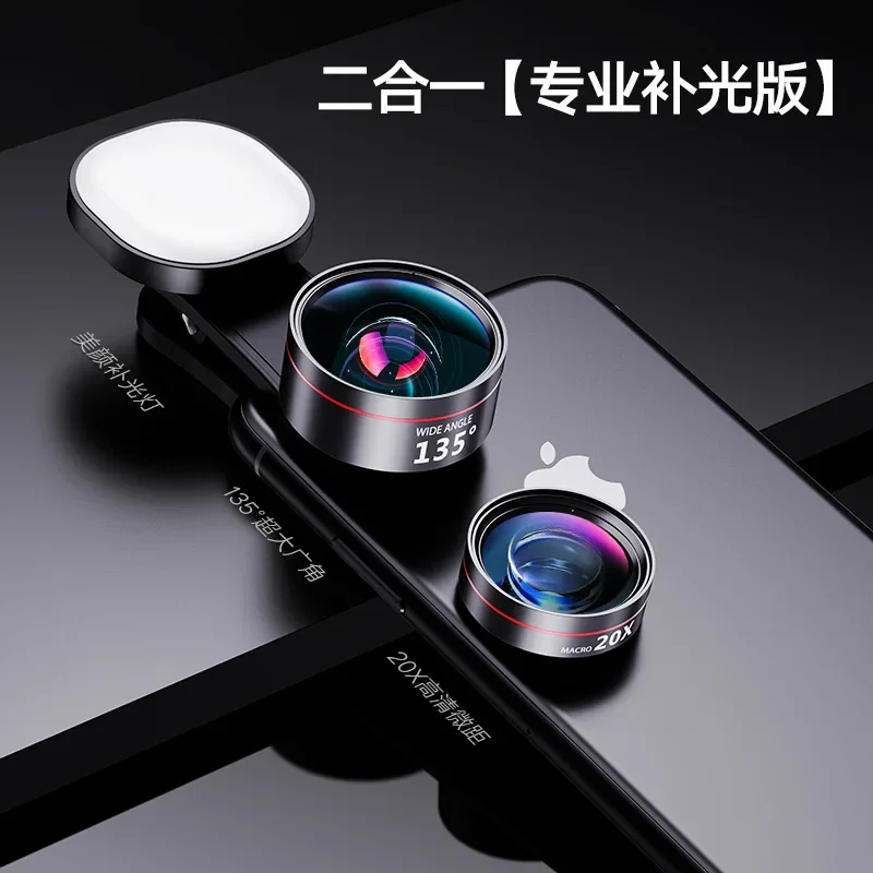 카메라 폰 렌즈, 100mm 매크로 렌즈, 4K HD 슈퍼 매크로 렌즈, CPL + 스타 필터, 아이폰넥스 Xs 맥스 삼성 S9 모든 스마트폰용