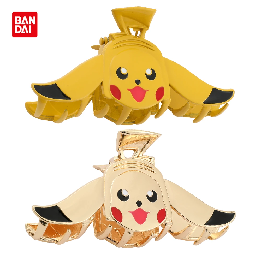 

Bandai Pokemon Hair Claw for Women Cartoon Pikachu Hair Clip for Girls Fashion Hair Crab Clip Ladies Elegant Head Accessories