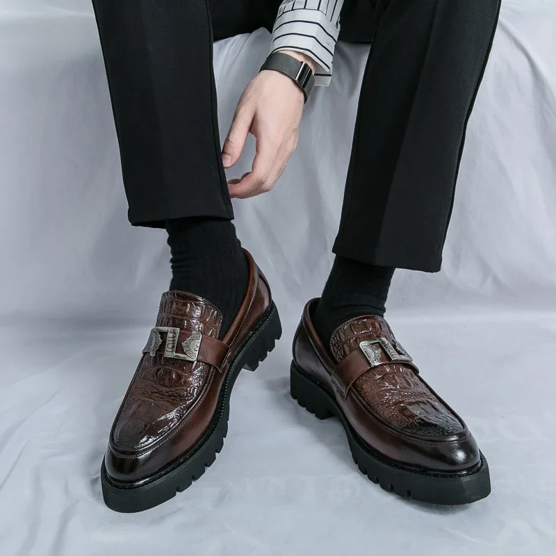 S9bd7ffd36d294cf78db0d10759444fb0d Stylish VIPOL White Loafers for Men Slip-On Dress Shoes for Parties