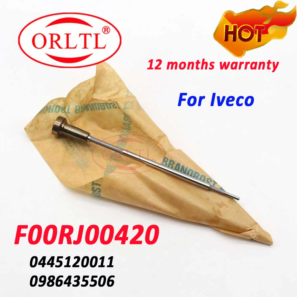 Valvola Di Controllo Dell'Ugello Dell'Automobile 4Pcs Valvola Common Rail F00R J00 420 Vavle Foor J00 420 Per Iveco 0986435506 0445120011