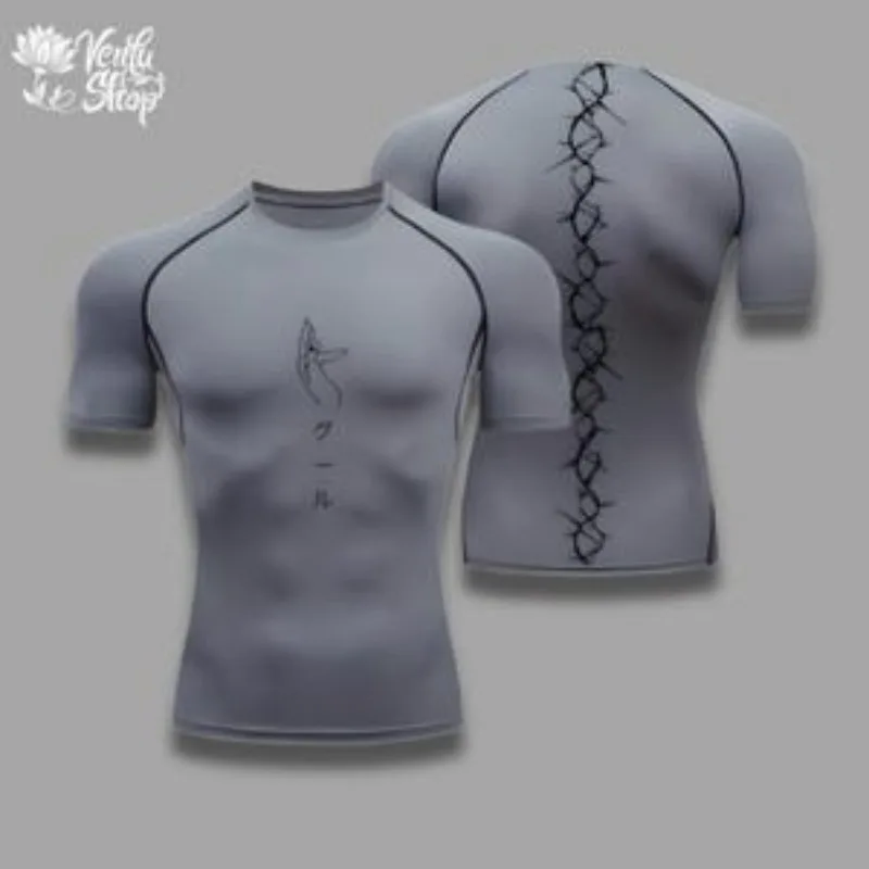 قميص ضغط | طوكيو غول، أنيمي، رياضة، ملابس رياضية،...