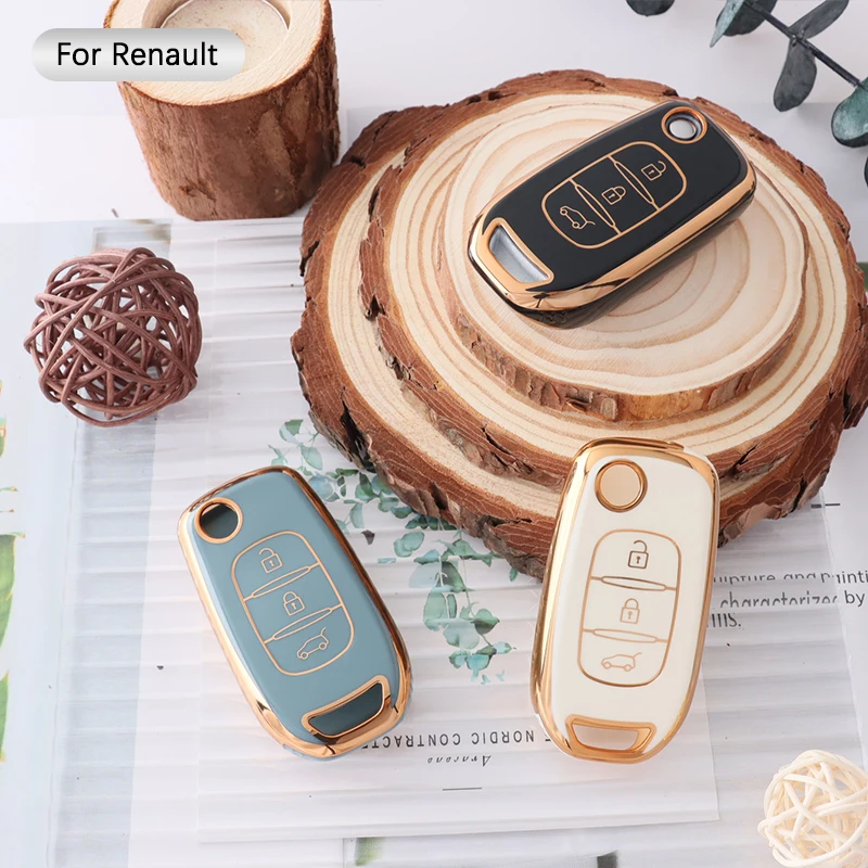 Tpu Car Key Case Cover Protection Shell Holder Per Renault Kadjar Captur Megane Sandero Stepway Logan Clio 5 Arkana Accessori