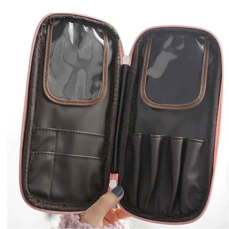 Women Foldable Makeup Brush Bag Organizer Female Travel Cosmetic Toiletry Case for Beauty Tools Wash Accessories Pouch 5