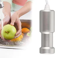 Ultrasonic Fruits Cleaner Mini Portable Jewelry Watch Glasses Cleaner AU US EU Plug Multi-functional Cleaner 1