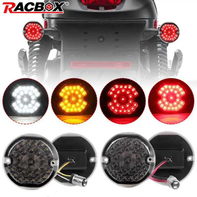 Round-LED-1157-1156-Brake-Tail-Light-Moto-Directional-Turn-Lamp-High ...