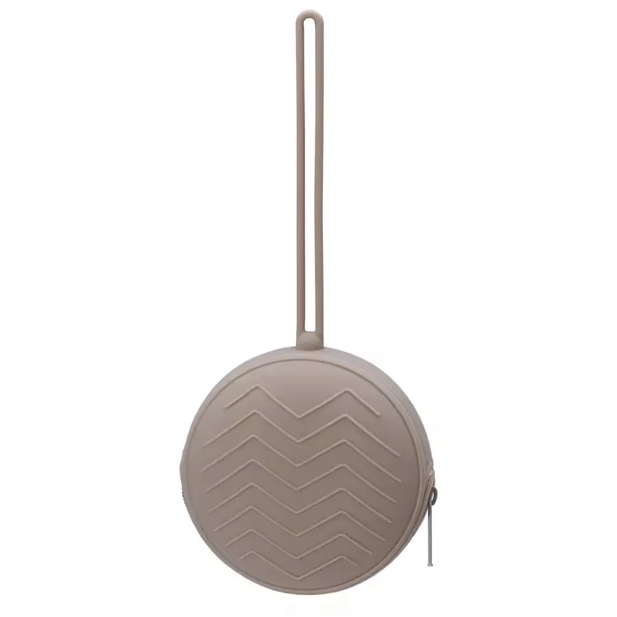 Zipper Silicone Pacifier Box Soother Container Box For Newborns Portable Storage Nipple Holder Teat Attachment Mini Coin Key Bag