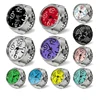 Vintage Punk Quartz Finger Pocket Watch Ring for Women Men Goth Clock Rings Digital Watch Elastic Stretchy Rings Jewelry Gift 4