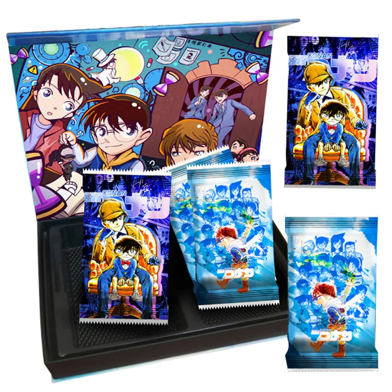 

Japanese Anime Detective Conan Cards Peripheral Collectible Rare Limited Figures Table Games Card Toys Kids Xmas Birthday Gifts