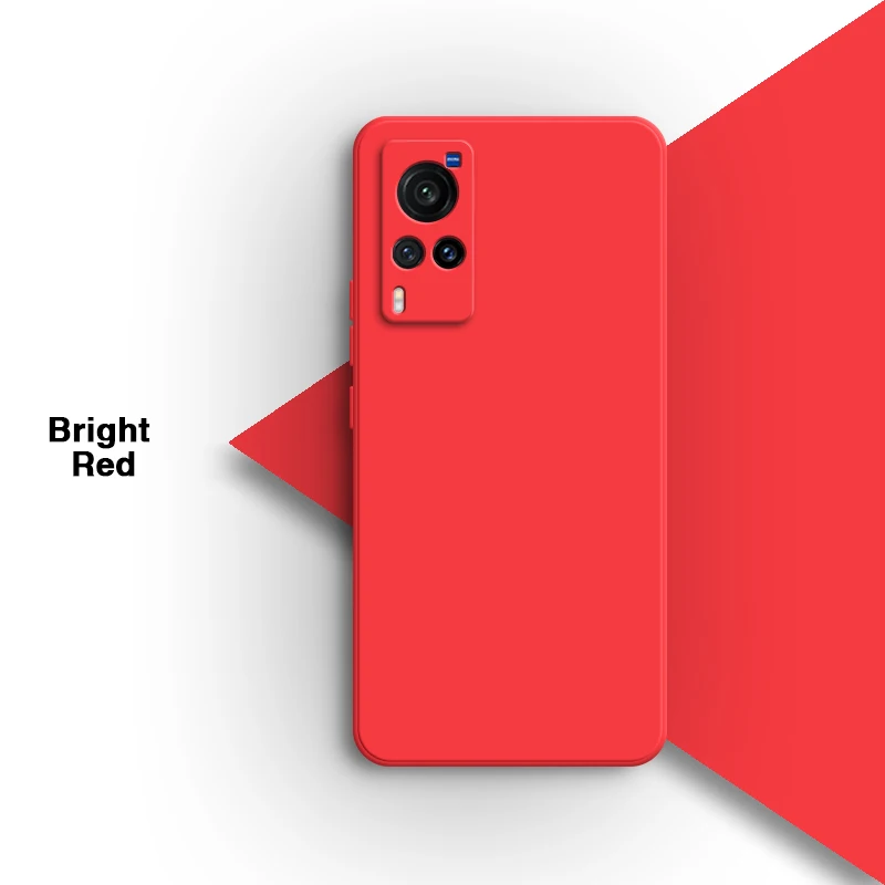 Sleek Liquid Silicone Phone Case with Lens Protection