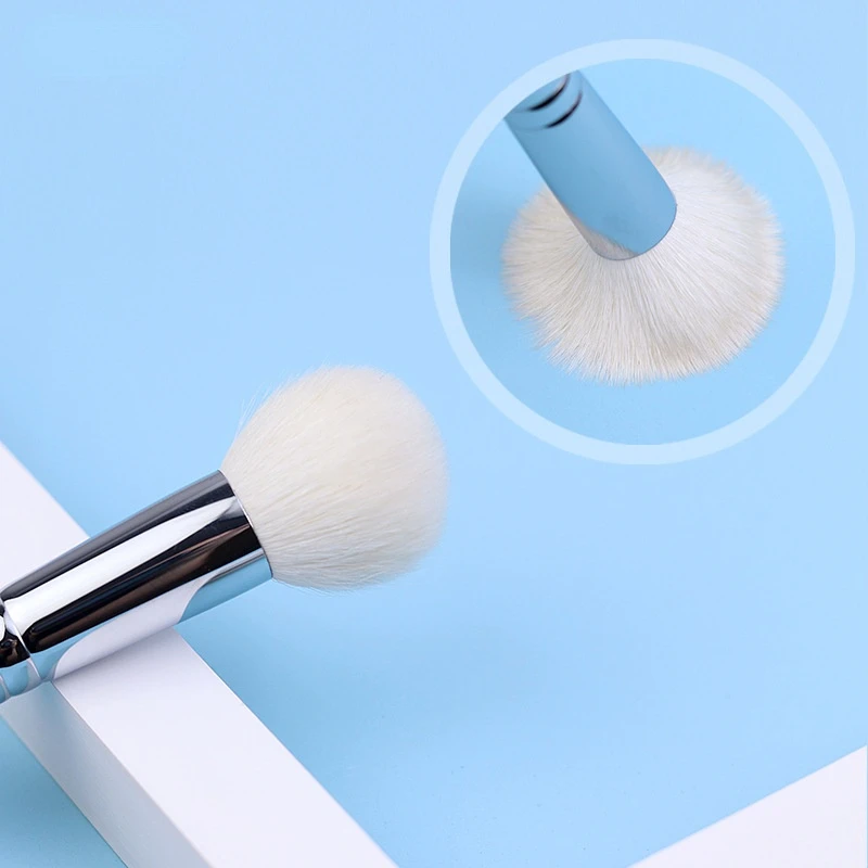 Makeup Brush set makeup brush 1pcs Goat Hair Blush Brush Stippling Cosmetic Powder