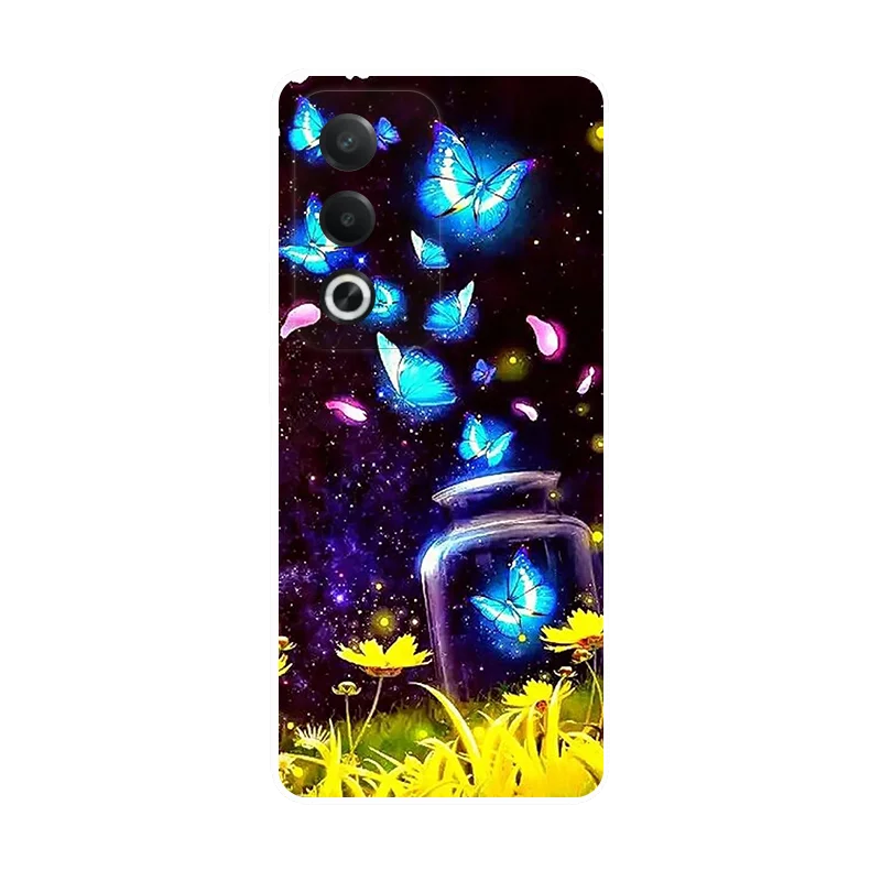 Stylish Cartoon Silicone Soft TPU Protective Back Cover