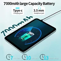 10.1 Inch New Android Tablets Octa Core 12GB+128GB Rom Android 14 Google Play 4G LTE 5G Phone Call Tablet WiFi Bluetooth 7000mAh - Image 3