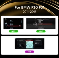 Autoradio AINAVI pour BMW Série 3 F30 Carplay F31 Android Auto F32 Multimédia Automobile F33 Écran F34 Navigation F35 GPS F36 Moniteur HD IPS Écran Tactile Carplay Sans Fil Android 13 Système Linux 2K 2400*900 Pixels Expédition 24H Écran Série 4 2