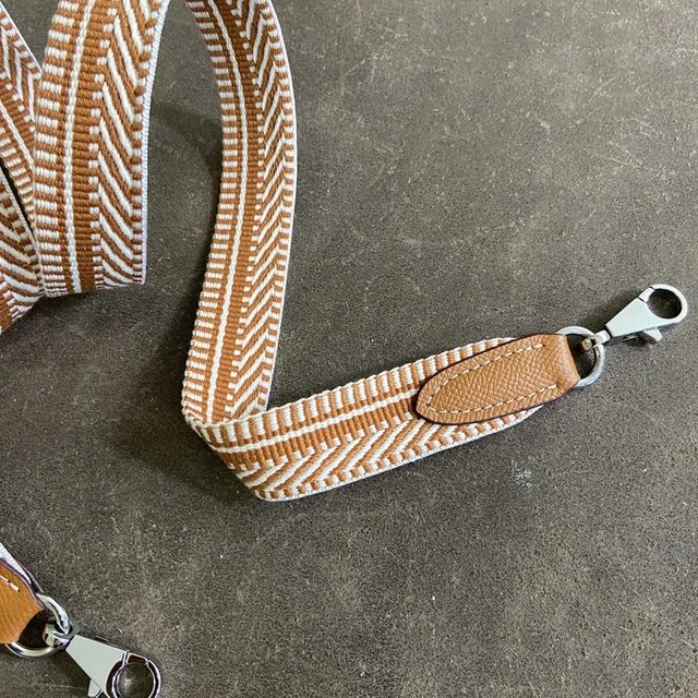 Customizing the Hermes Kelly – Canvas Shoulder Strap