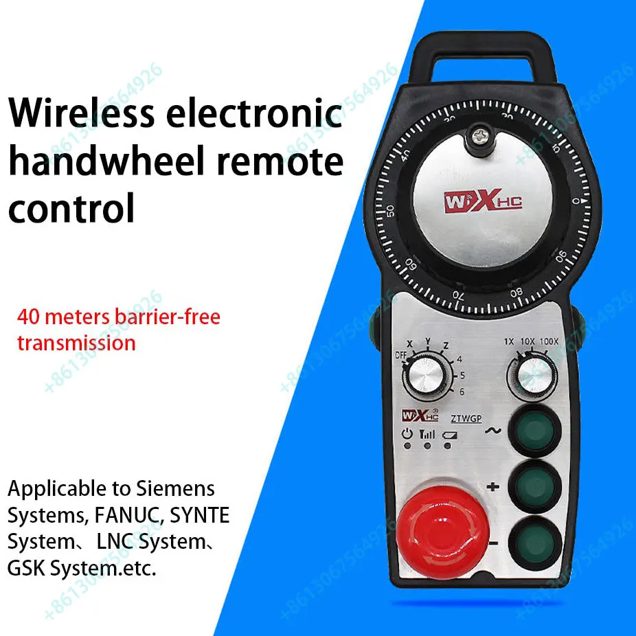 XHC 대형 갠트리 밀링 머신 ZTWPG 비상 정지 무선 전자 핸드휠 포함, Siemens Fanuc Haas에 적합