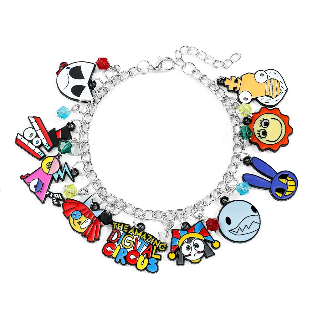 

Удивительный цифровой цирковый креативный очаровательный кулон браслеты для женщин девочек Мультяшные Поклонники Косплей Аксессуары Ювелирные изделия Подарки