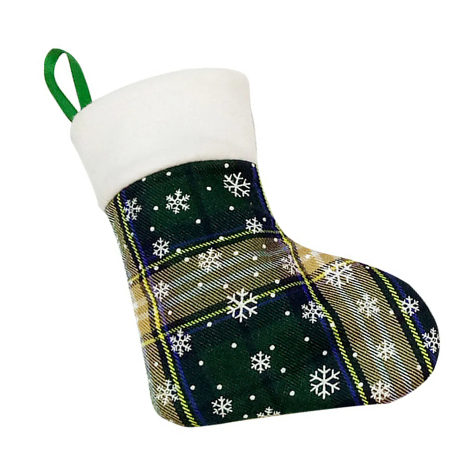 

Xmas Tree Stockings Decoration Large Capacity Christmas Socks Ornament for Family Christmas Holiday