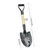 Outdoor Children Digging Shovel Metal Digging Sand Shovel With Wooden Handle Kids Mini Beach Garden Snow Shove 6