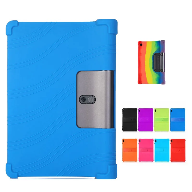 For Lenovo Yoga Smart Tab YT-X705F 2019 Stand Cover for 11 13 YT-J706F K606F case Baby Safe Soft Silicon Case | Компьютеры и офис