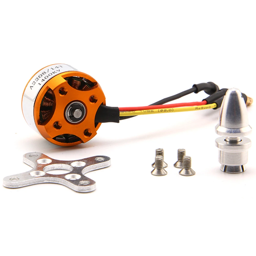 Kit Moteur Brushless A2208 1100KV/1400KV/2600KV + ESC 30A + Hélice 1045