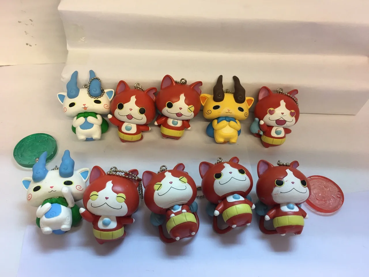 Genuine Bulk Monster YO KAI Watch Elf Cat Bloodsucking Nine-tailed Fox  YOKAI Doll Ornaments Anime Figure - AliExpress